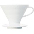 thumbnail image 1 of Hario V60 Ceramic Coffee Dripper, Size 01, White, 1 of 6