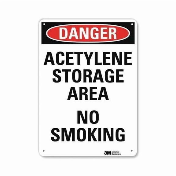 Lyle Danger No Smoking Sign,10" x 10",Alum U3-1085-RA_10X14