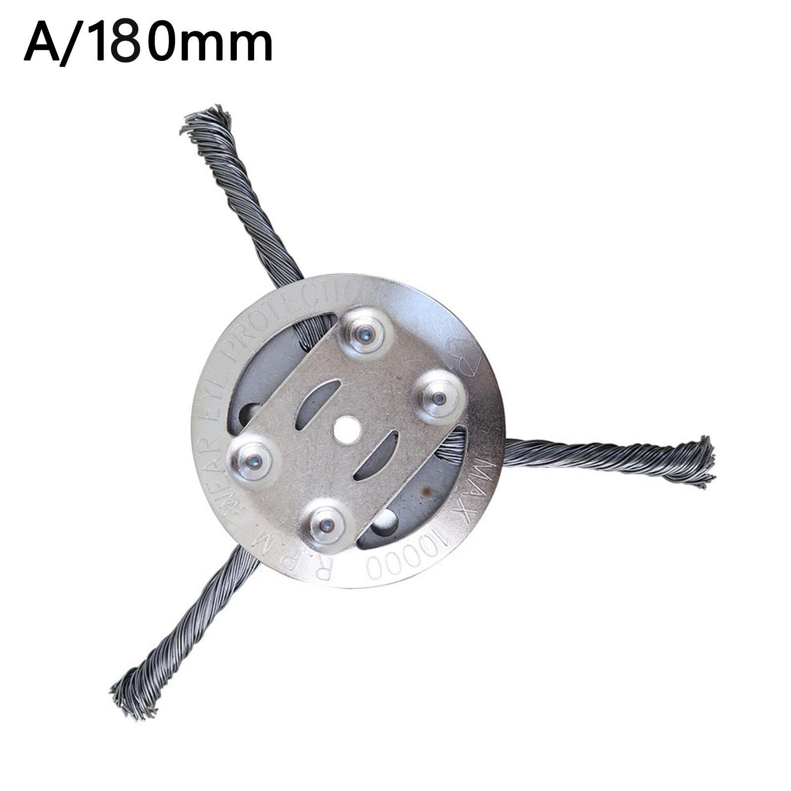 Steel Wire Grass Trimmer Head Lawn Mower Cutting Electric Weed