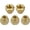 1/4in, variant on Brass Flare Nut Set - SAE 45? Flare Tube Fittings for Air Conditioning & Copper Pipe Extension  (1/4", 5 Pack)