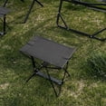 thumbnail image 3 of Taburete de Pesca, Mesa en miniatura Portátil de picnic de metal taburete al aire libre capacidad de carga plegable 100 kg para la oficina, 3 of 7