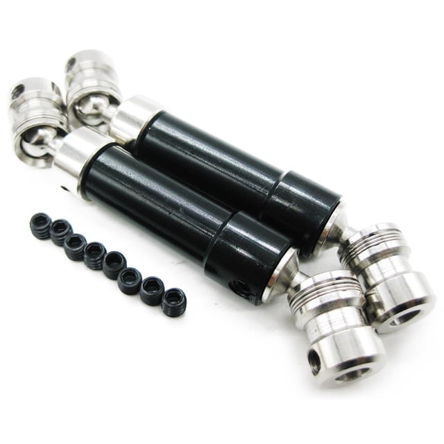Eje de transmisión central Bewildely de acero para modelos RC 1/10 RGT 86100 86100JC negro