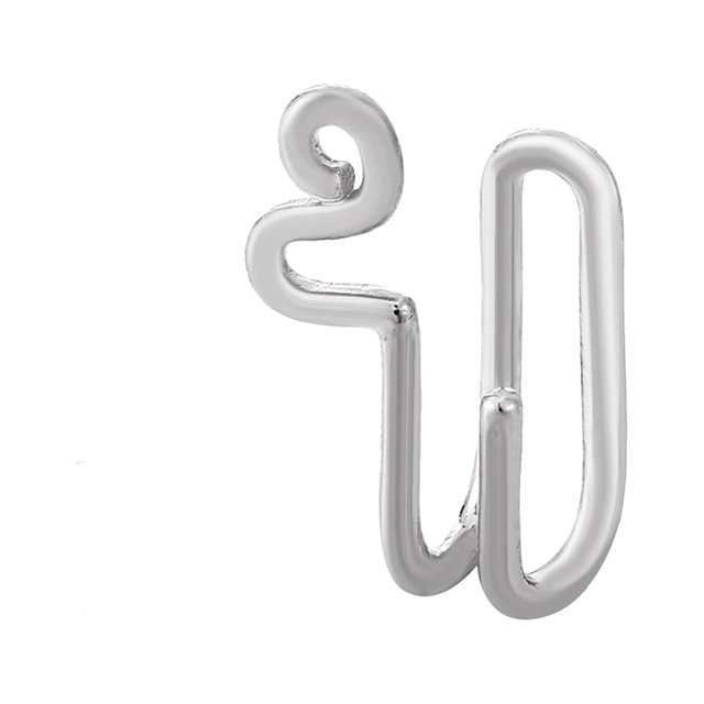 Adjustable Non Piercing Nose Hoop Rings Jewelry For Women And Men Comfortable Wear