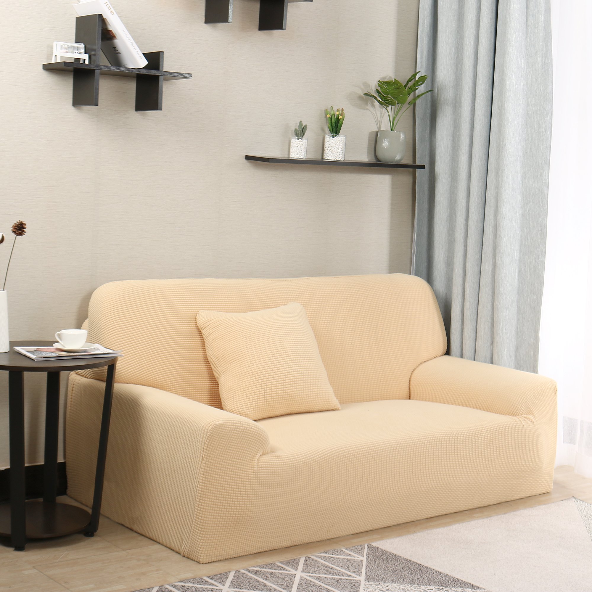 Jacquard Sofa Covers 1 Piece 1 2 3 4 Seaters Couch Cover Home