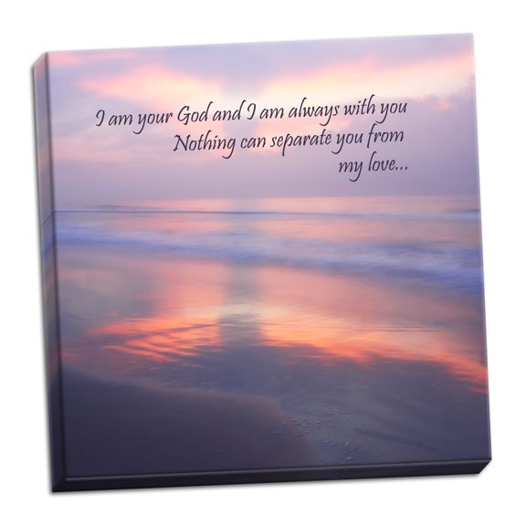 Gango Home Decor Contemporary God's Love by Alan Hausenflock (Ready to Hang); One 24x24in Hand-Stretched Canvas