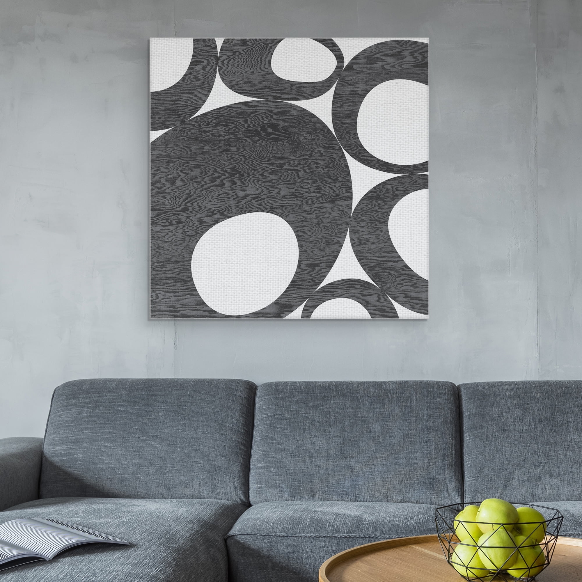 Masterpiece Art Gallery Onoko #21 By Campbell Laird Canvas Art Print 35" x 35"