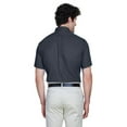 thumbnail image 2 of CORE365 88194 Men's Optimum Short Sleeve Twill Dress Shirt-Carbon-L, 2 of 3