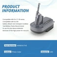 thumbnail image 4 of AR18DSV7V8 Adapter Replacement For AEG RIDGID 18V For Dyson V7V8 Li-Ion Battery Adapter, 4 of 7