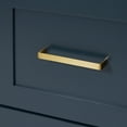 thumbnail image 2 of Ariel Hamlet 55 In. Oval Sink Vanity With 1.5 In. Carrara White Countertop In Midnight Blue, 2 of 11