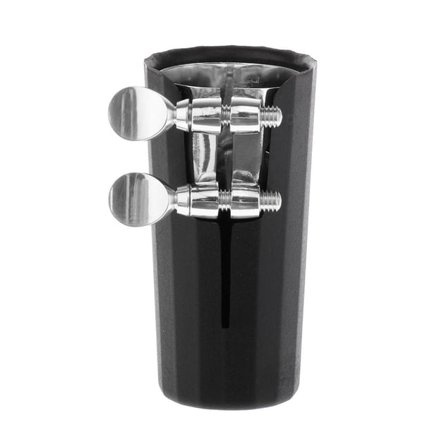 Boquilla de saxofón soprano chapada en oro/níquel, madera contrachapada y plástico Yuyangstore Tapa de boquilla de saxofón