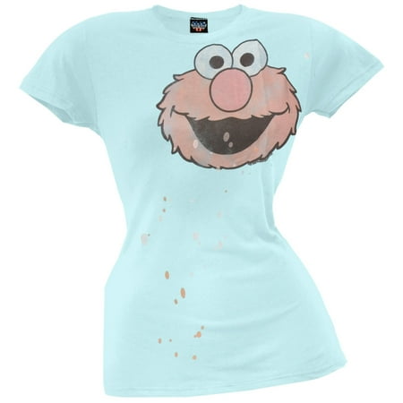 Sesame Street - Elmo Head Juniors T-Shirt