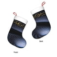 thumbnail image 3 of Tool Band Christmas Stocking Xmas Decorative Sock Double-Sided Print Hanging Gift Sock For Party & Tree Decoration 1pcs, 3 of 8