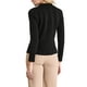 thumbnail image 3 of INSPIRAR CHIC Blusa de Manga Larga para Mujer Otoño Invierno Casual Trabajo Cuello Mock XL Negro, 3 of 5