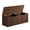 walnut, variant on 47.3" Storage Chest Extra Large Toy Storage Trunk with 2 Safety Hinges, Upholstered Wooden Box Bench, Lift-Top Organizer for Living Room, Entryway