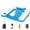 Blue, variant on Pipopa Adults Inflatable Pool Float Chair, 3 D-Ring Handles Floating Lounger with Cup Holder & Headrest,Spacious Deep Seat Fits All Body Types, Inflatable Lounger for Pool,Beach,Lake,Blue