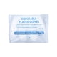 thumbnail image 3 of ZHAOCHENG Paquete de 100 guantes desechables de plástico, guantes desechables aptos para alimentos, guantes de trabajo desechables de polietileno para cocinar, cocinar, limpiar, seguridad alimentaria, 3 of 3