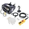 thumbnail image 6 of 506lbs Electric Chain Hoist 98 Ft Lifting Height, 62.34 ft/min Lifting Speed Electric Hoist 110 Volt, Attic Lift System for Garage, 6 of 24