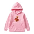 thumbnail image 2 of Byoo Big Boy's Festive Hoodie Long Sleeve Thanksgiving Turkey Graphic Pullover Holiday Casual Hooded Sweatshirt,RD1, 2 of 8