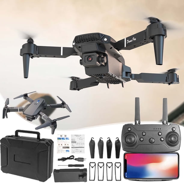Wipkviey T26 Drone met camera, 1080p, RC opvouwbare FPV-quadcopter met 2 batterijen, 26-30 minuten vliegtijd, 3D-flip, zwaartekrachtsensor, headless mode, start/landing met één knop