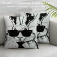 thumbnail image 3 of Qinduosi Easter Bunny Pillow Covers , Easter Bunny Rabbit Nursery Decor, Easter Pillows Cover, Easter Home Decor, 3 of 5