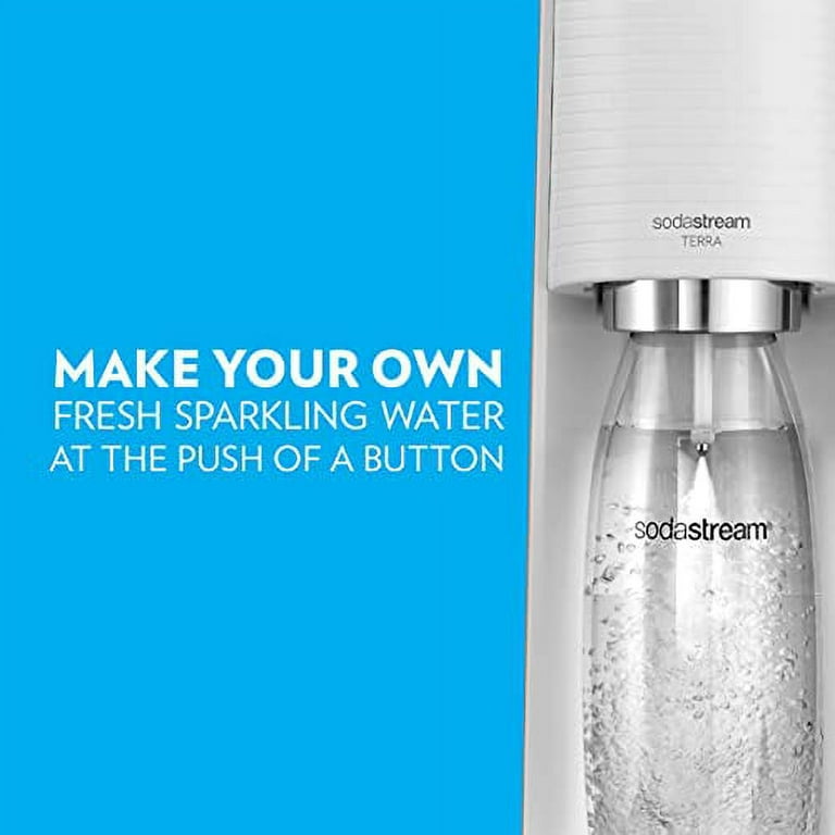 SodaStream Art Sparkling Water Maker Bundle (Black), with CO2, DWS Bottles,  and Bubly Drops Flavors