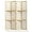 Natural - Shelves, variant on 5.6FT Room Divider and Folding Portable Partition Screen, Chinese Japanese Shoji Style for Room Separation - 4 Panel (Natural)
