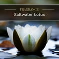 thumbnail image 3 of Candle-lite Scented Candles, Saltwater Lotus Fragrance, One 18 oz. Single-Wick Aromatherapy Candle with 110 Hours of Burn Time, White Color, 3 of 9