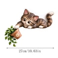 thumbnail image 6 of Trovenix Cat Door Corner Decor Cute Kitty Door Frame Corner Ornament Funny Peeking Cat Door Topper for Home Room Doorway Holiday Wall Decoration, 6 of 6