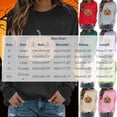 thumbnail image 4 of Yanchicy Womens Crew Neck Sweatshirt Long Sleeve Pullover Tops Thin Fleece Rhinestone Ghost Graphic Soft Loose Fall Halloween Clothes Spooky Season Outfit, 4 of 6
