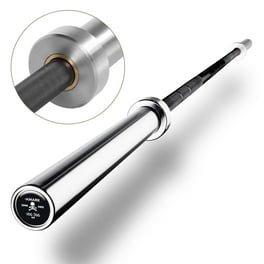 Free Shipping XMark LUMBERJACK 7 Olympic Bar Chrome with Black Manganese Phosphate shaft 28 mm grip Walmart Walmart