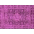 thumbnail image 1 of Ahgly Company Indoor Rectangle Abstract Purple Modern Area Rugs, 7' x 9', 1 of 4