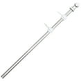 thumbnail image 4 of HEALEEP Garden Flag Stand Pole Stainless Steel Flag Pole Silver 1 Set 200X3cm, 4 of 8