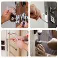thumbnail image 5 of CIMAXIC 2Pcs Door Handle Spindle Replacement Silver Stainless Steel re Vintage Style Door Knobs, 5 of 6