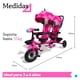 thumbnail image 3 of Triciclo Evolutivo The Baby Shop  Doble Gemelar para Niños 2 Asientos Giratorios Rosa -, 3 of 6