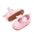 thumbnail image 3 of nvzhuang Baby Girls Princess Shoes  Mary Jane Flats Dress Walking Shoes for Newborn Infant Toddler, 3 of 6