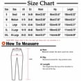 thumbnail image 3 of Ohufall Women's Dress Pants Stretchy Work Slacks Business Casual Straight Leg Pull on Trousers with Pockets, 3 of 7