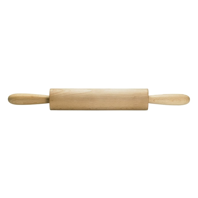 Mrs. Andersons - Rodillo De Madera Para Hornear, Madera De Haya Alemana Con Rodamientos De Bolas De Acero, 10.0 X 2.0 In