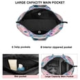thumbnail image 3 of Multi Color Moroccan Checkered Pattern Travel Tote Bags for Women Carry On,Large Weekender Bags for Women Travel,Multi Functional Duffle Bag for Work,Shopping,Sports, 3 of 5