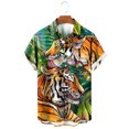 thumbnail image 3 of Nuevas camisas hawaianas con girasoles para verano 2023, camisas de playa con estampado 3D, ropa vintage informal, blusa con solapa para mujer, camisa lisa, 3 of 5