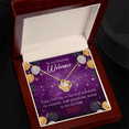thumbnail image 6 of To My Mom Birthday Message Best in Universe Infinity Knot Necklace Message Card, 6 of 17