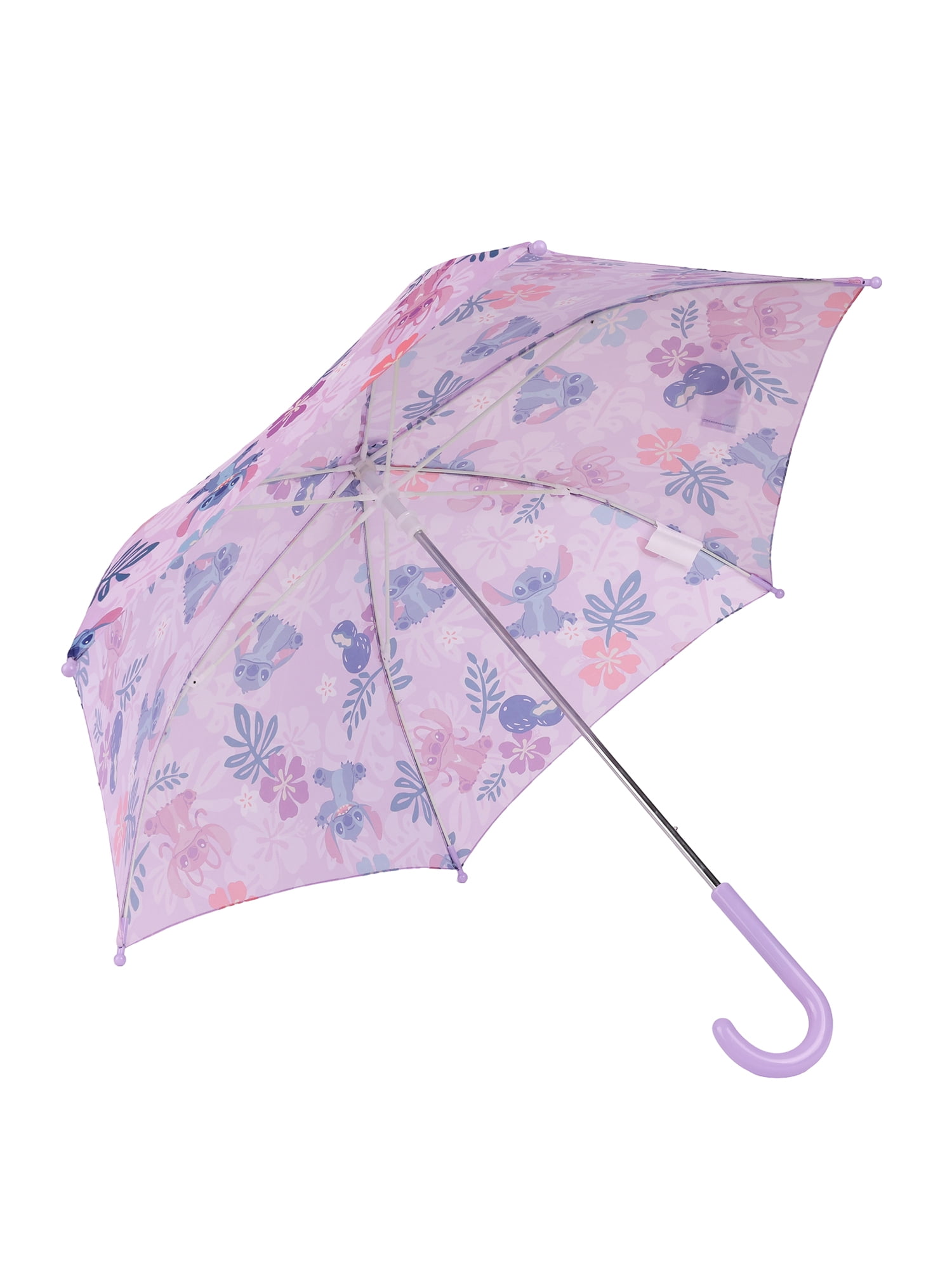 Disney Lilo & Stitch 6 Panel Auto Button Stick Umbrella