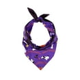 thumbnail image 2 of Glow in Dark Halloween Dog Bandanas - Pumpkin Ghost Bone Pet Bandana with Magnetic Clasp for Small Medium Large Dogs | Washable Costume Accessories, 2 of 6