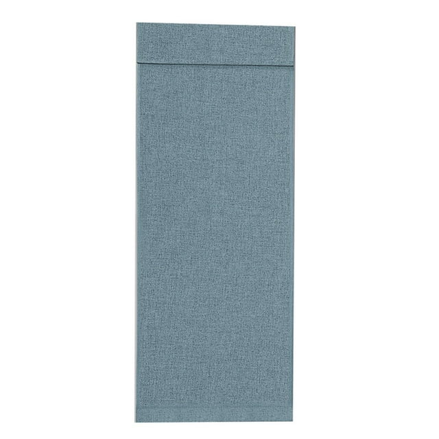 LOVEVER Blackout French Door Blinds For Glass Door Window Light Blocking Privacy Door Window Drapes For Front Door Lightweight Tie Up Shade - Style 3