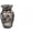 Bronze Mosaic with Ivory Accents, variant on Cresta Modern Small Aluminum Keepsake Cremation Urn for Human Ashes, Mini Urn with Secure Lid, 3 x 2 x 2 Inches, Black Blue Marble