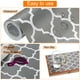 thumbnail image 4 of Forros de estante Uxcell para gabinetes de cocina, forro de gabinete no adhesivo y antideslizante de 11.8 pulgadas x 4.9 pies, gris hoja, 4 of 6