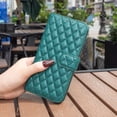 thumbnail image 5 of Nalacover Wallet Case for iPhone 15 Plus with Card Slots Holder Magnetic Clasp Cover, Stylish Adjustable Kickstand Silicone Shockproof PU Leather Flip Case for Women Girls, Green, 5 of 5