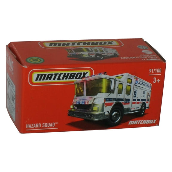 Matchbox Power Grabs Box (2022) Sky Busters Air Support Hazard Squad Toy Truck 91/100