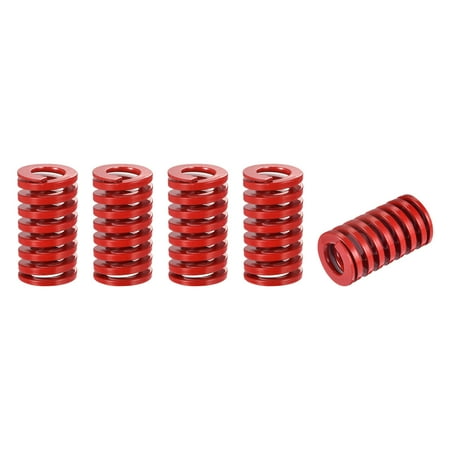 

Die Spring 5 Pack TM 20mm OD 35mm Spiral Stamping Medium Load Die Springs Red