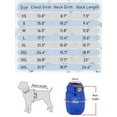 thumbnail image 5 of Gustave Reversible Dog Winter Coat Water Resistant Windproof Dog Jacket Pet Warm Puffer Vest Cold Weather Clothes for Puppy Small Medium Large Dogs - Red, 3XL, 5 of 8