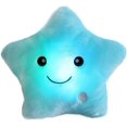 thumbnail image 1 of Almohada de Felpa con Forma de Estrella Vhermosa LED de Colores, 1 of 6